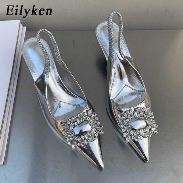 sandals eilyken 2023 spring new crystal pumps women shoes fashion pointed toe ladies elegant slingback sandals zapatilla de muje j230428, Black
sandals eilyken 2023 spring new crystal pumps women shoes fashion pointed toe ladies elegant slingback sandals zapatilla de muje j230428, Black