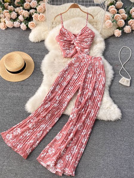 women s two piece pants setelan celana kasual musim panas wanita set 2 potong atasan tanpa lengan gambar cetak floral kaki lebar pakaian mod, White
women s two piece pants setelan celana kasual musim panas wanita set 2 potong atasan tanpa lengan gambar cetak floral kaki lebar pakaian mod, White