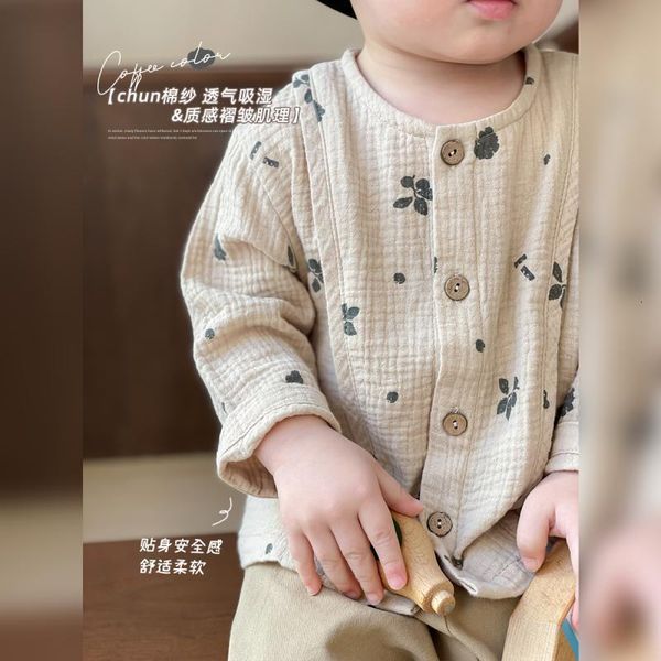 tshirts korean childrens clothing boys and girls shirt baby breathable cardigan cotton printed 230427, Blue
tshirts korean childrens clothing boys and girls shirt baby breathable cardigan cotton printed 230427, Blue