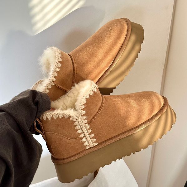 Comfy Warm Snow Boots Real Fur Ankle Boots Winter Fashion Platform Yarn Embroidery Bohemia Styles Sweet Bow shoes Round Tote Comfortable Casual, Color 1
Comfy Warm Snow Boots Real Fur Ankle Boots Winter Fashion Platform Yarn Embroidery Bohemia Styles Sweet Bow shoes Round Tote Comfortable Casual, Color 1