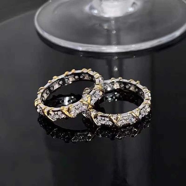 d color mosanshi tiffay two-color cross time wheel personality row ring 925 silver plated 18k gold fashion full diamond female
d color mosanshi tiffay two-color cross time wheel personality row ring 925 silver plated 18k gold fashion full diamond female