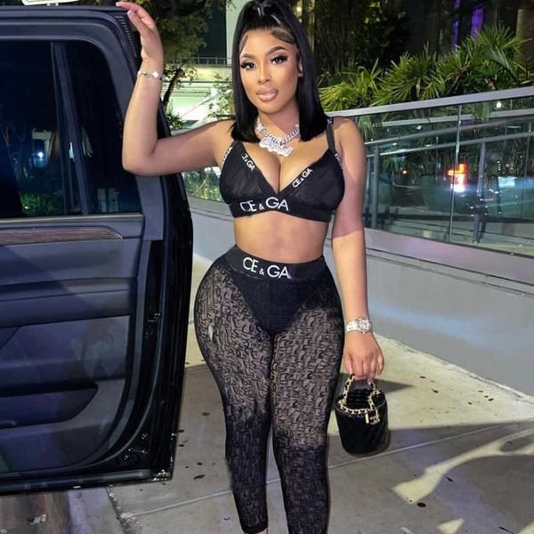 american women tracksuits luxury brand designer set street sleeveless vest two piece letter printing black socks pants suit, Gray
american women tracksuits luxury brand designer set street sleeveless vest two piece letter printing black socks pants suit, Gray