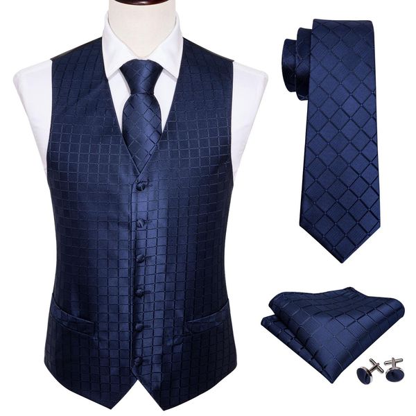 blazers 4pc set mens silk vest party wedding blue plaid solid floral waistcoat vest pocket square tie slim suit set barry.wang bm2013, White;black
blazers 4pc set mens silk vest party wedding blue plaid solid floral waistcoat vest pocket square tie slim suit set barry.wang bm2013, White;black