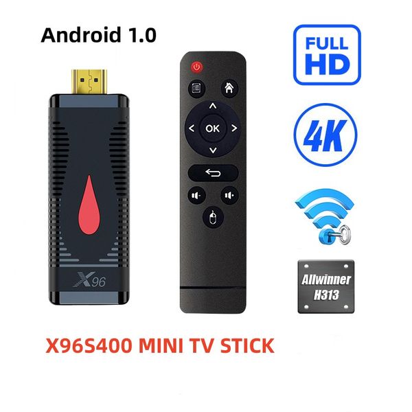 x96s400 tv stick android mini smart tv stick 1g 8g 2g 16g allwinner h313 quad core support wifi multilateral language android 10.0
x96s400 tv stick android mini smart tv stick 1g 8g 2g 16g allwinner h313 quad core support wifi multilateral language android 10.0