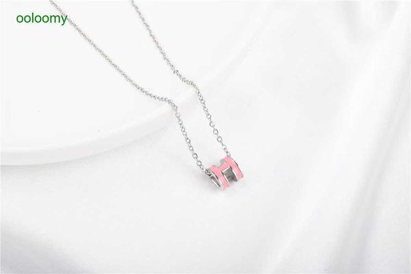 hemres designer necklace mini fashion titanium steel simplified letter h enamel electroplating craft goddess necklace set chain, Black
hemres designer necklace mini fashion titanium steel simplified letter h enamel electroplating craft goddess necklace set chain, Black