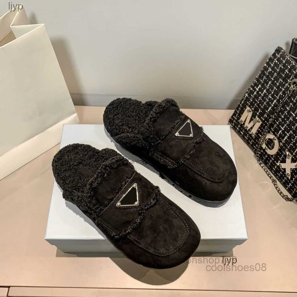 winter women wool slippers thick bottom faux fur furry fluffy slides half loafer flip flop bottom cloudbust trendy sandals solid color plush, Black
winter women wool slippers thick bottom faux fur furry fluffy slides half loafer flip flop bottom cloudbust trendy sandals solid color plush, Black