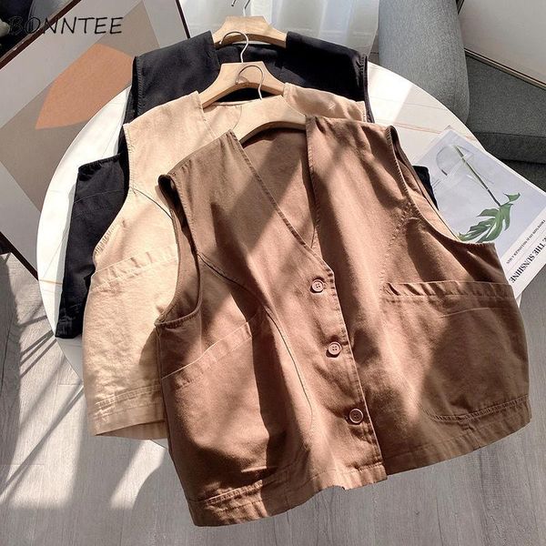 vests vests women retro comfortable summer solid allmatch casual slim mujer outwear couple high street harajuku basic ulzzang, Black;white
vests vests women retro comfortable summer solid allmatch casual slim mujer outwear couple high street harajuku basic ulzzang, Black;white