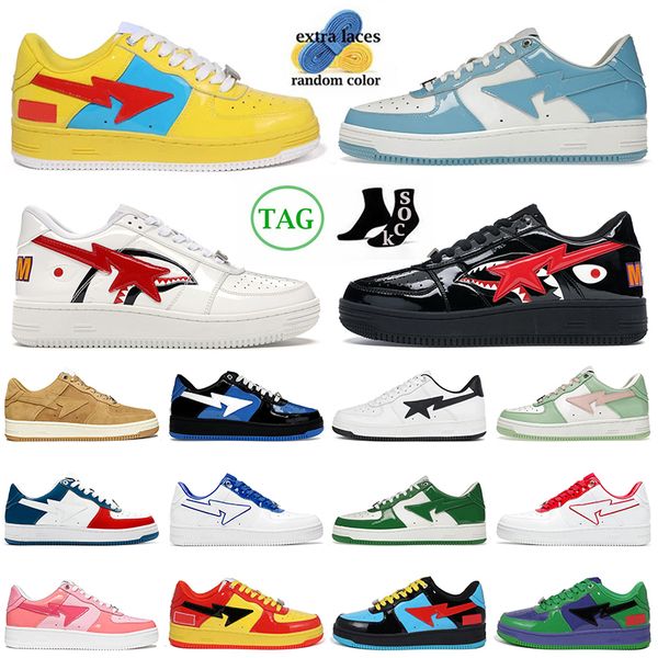 authentic bapestar running shoes baped sk8 sta men women sneakers blue patent white shark black beige jjjjound navy green abc camo pink bape
authentic bapestar running shoes baped sk8 sta men women sneakers blue patent white shark black beige jjjjound navy green abc camo pink bape