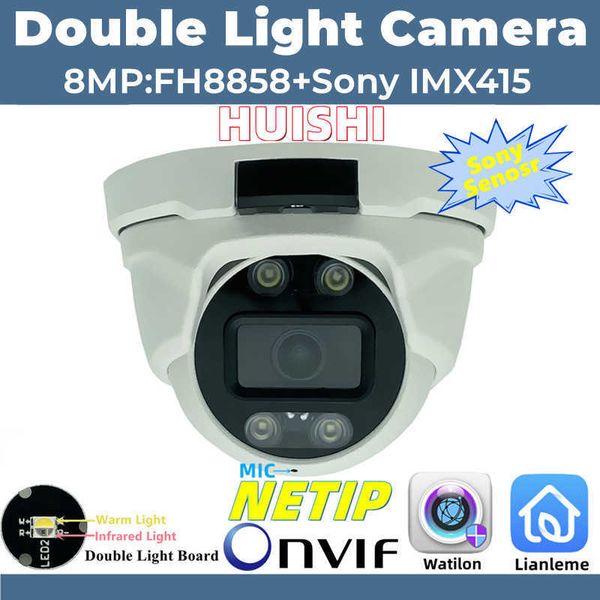 board cameras imx415fh8858 8mp 4k double light builtin mic audio ip metal dome camera irc ip66 low illuminance outdoor p2p radiator j230427 
board cameras imx415fh8858 8mp 4k double light builtin mic audio ip metal dome camera irc ip66 low illuminance outdoor p2p radiator j230427