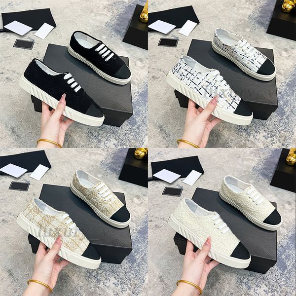 designer canvas shoes women sneakers flat bottomed outdoor sports shoes woven upper classic versatile soft sole shoe, Black
designer canvas shoes women sneakers flat bottomed outdoor sports shoes woven upper classic versatile soft sole shoe, Black