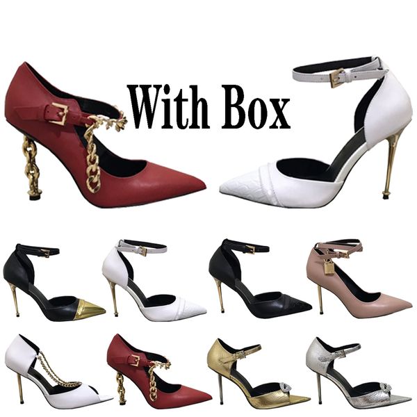 sandals women party heeled shoes luxurys designer bridal wedding shoes heels multi-color thin heeled genuine leather lock-and-key ladies, Black
sandals women party heeled shoes luxurys designer bridal wedding shoes heels multi-color thin heeled genuine leather lock-and-key ladies, Black