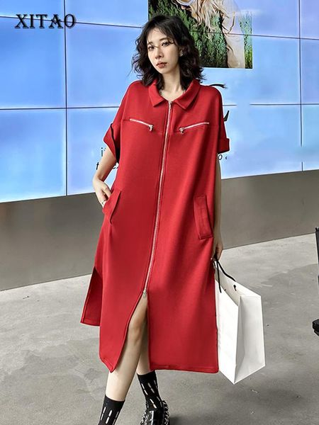 dresses xitao bandage dress fashion women pocket goddess fan casual style minority 2023 summer solid color elegant dress wld16513, Black;gray
dresses xitao bandage dress fashion women pocket goddess fan casual style minority 2023 summer solid color elegant dress wld16513, Black;gray