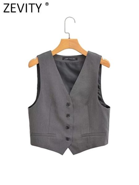 leather zevity women fashion v neck grey color short vest jacket office ladies sleeveless single breasted waistcoat crop ct3828, Black
leather zevity women fashion v neck grey color short vest jacket office ladies sleeveless single breasted waistcoat crop ct3828, Black