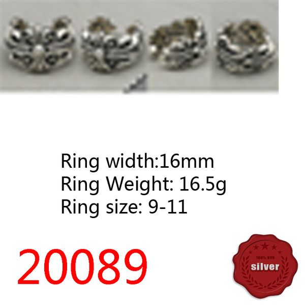 20089 fashion ring cross flower s925 sterling silver open set diamond letter personalized index finger youth punk hip hop fashion piece retr
20089 fashion ring cross flower s925 sterling silver open set diamond letter personalized index finger youth punk hip hop fashion piece retr