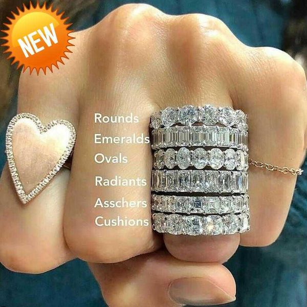 choucong selling never fade sparkling luxury jewelry 925 sterling silver princess cut white z cz diamond promise wedding bridal ring gift, Slivery;golden
choucong selling never fade sparkling luxury jewelry 925 sterling silver princess cut white z cz diamond promise wedding bridal ring gift, Slivery;golden