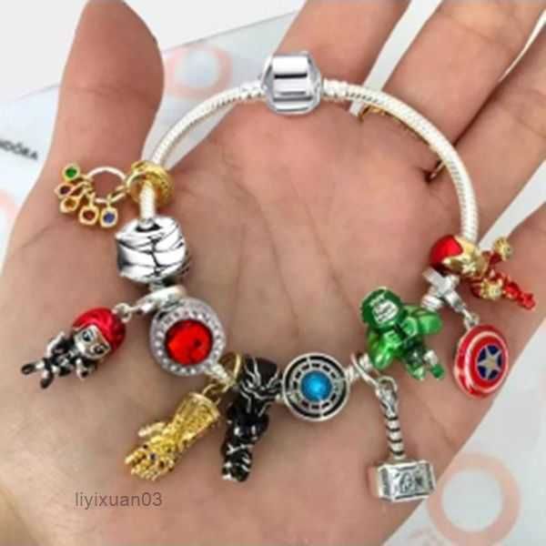 charm bracelets 925 sterling silver snake chain clasp bracelet cartoon european beads avenger dangle fits pandora necklace b8 2 ldg3, Golden;silver
charm bracelets 925 sterling silver snake chain clasp bracelet cartoon european beads avenger dangle fits pandora necklace b8 2 ldg3, Golden;silver