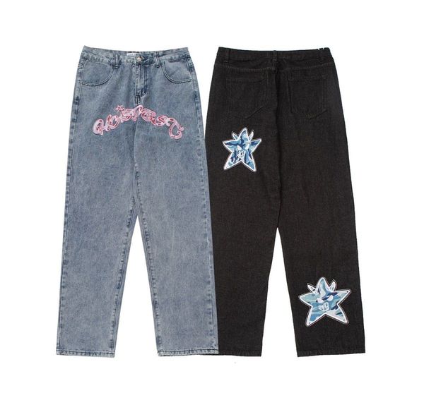 men s jeans gaya amerika pria ukuran besar huruf cetak jalan pasangan hip hop raya musim semi dan gugur celana lurus longgar 230427, Blue
men s jeans gaya amerika pria ukuran besar huruf cetak jalan pasangan hip hop raya musim semi dan gugur celana lurus longgar 230427, Blue
