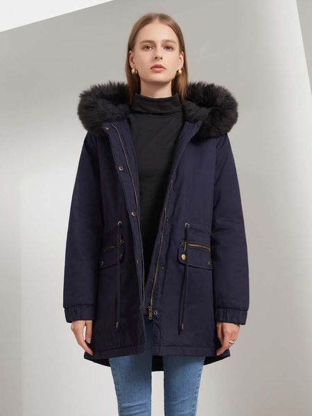 leather winter jackets women fur collar 2022 new russian style thick warm puffer cotton parkas oversized loose hooded fleece snow coat, Black
leather winter jackets women fur collar 2022 new russian style thick warm puffer cotton parkas oversized loose hooded fleece snow coat, Black
