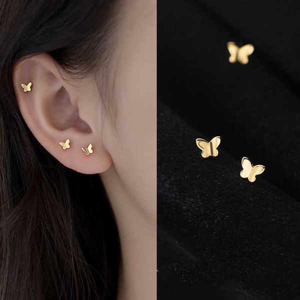 charm anting-anting kancing tindik kecil lucu mode baru perhiasan wanita hewan serangga mini kupu-kupu emas aa230427, Golden
charm anting-anting kancing tindik kecil lucu mode baru perhiasan wanita hewan serangga mini kupu-kupu emas aa230427, Golden