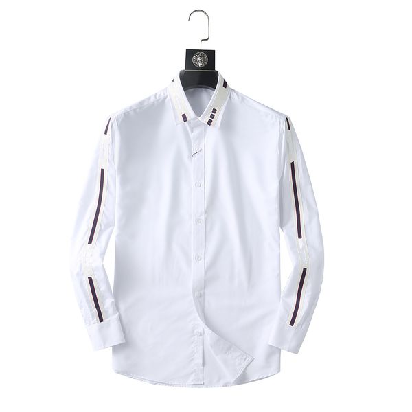 designer casual shirt classic simple embroidery shirts summer cardigan new solid color formal wear mens long sleeved shirt lapel coat - men-, White;black
designer casual shirt classic simple embroidery shirts summer cardigan new solid color formal wear mens long sleeved shirt lapel coat - men-, White;black