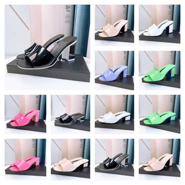 chanl patent leather woman slippers block chunky heels mules womens lady mid heel sandals summer shoes 4.5cm 8cm slides pumps luxury casual, Black
chanl patent leather woman slippers block chunky heels mules womens lady mid heel sandals summer shoes 4.5cm 8cm slides pumps luxury casual, Black