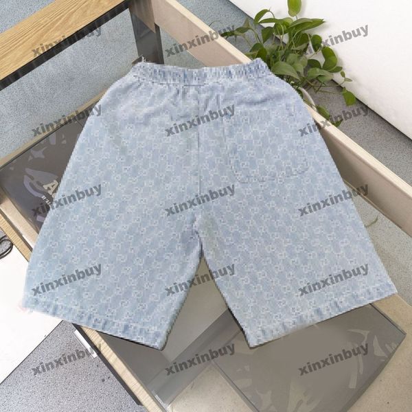 xinxinbuy men women designer shorts pant double letter jacquard fabric denim cotton spring summer brown blue m-2xl
xinxinbuy men women designer shorts pant double letter jacquard fabric denim cotton spring summer brown blue m-2xl