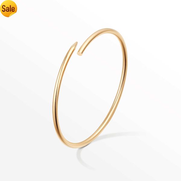 high edition small model slim nail bracelets bangles for women men aaa cubic moissanite 18k gold plated s925 silver jewelry designer jewelry, Black
high edition small model slim nail bracelets bangles for women men aaa cubic moissanite 18k gold plated s925 silver jewelry designer jewelry, Black