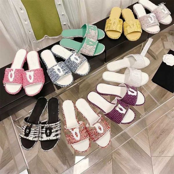 chan c women designer summer sandal beach slipper chains tweed lether gear bottoms slides c two striped sandals causal huaraches shoe flip f, Black
chan c women designer summer sandal beach slipper chains tweed lether gear bottoms slides c two striped sandals causal huaraches shoe flip f, Black