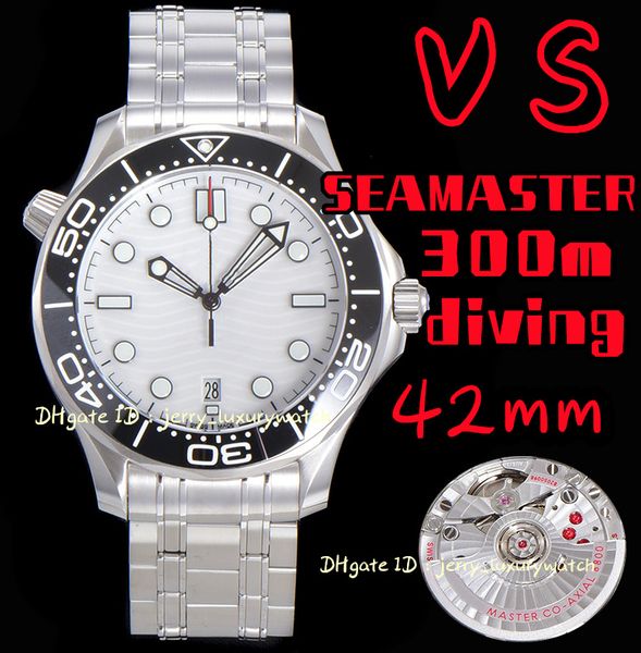 vs luxury men's diving watch 300m diving all styles , 42mm. 8800 automatic mechanical movement, ceramic bezel, steel white 210.30.42.20, Slivery;brown
vs luxury men's diving watch 300m diving all styles , 42mm. 8800 automatic mechanical movement, ceramic bezel, steel white 210.30.42.20, Slivery;brown
