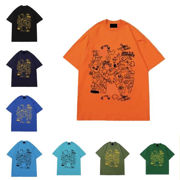 women designer t shirt letters brief strokes print tee mens tshirt summer trend short sleeve casual cotton breathable shirts high street dre, White
women designer t shirt letters brief strokes print tee mens tshirt summer trend short sleeve casual cotton breathable shirts high street dre, White