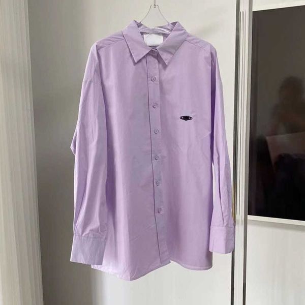 saturn embroidery shirt womens vivi designer casual button shirts loose long sleeved tshirt lapel polo shirt luxury brand fashion cardigan j, White
saturn embroidery shirt womens vivi designer casual button shirts loose long sleeved tshirt lapel polo shirt luxury brand fashion cardigan j, White
