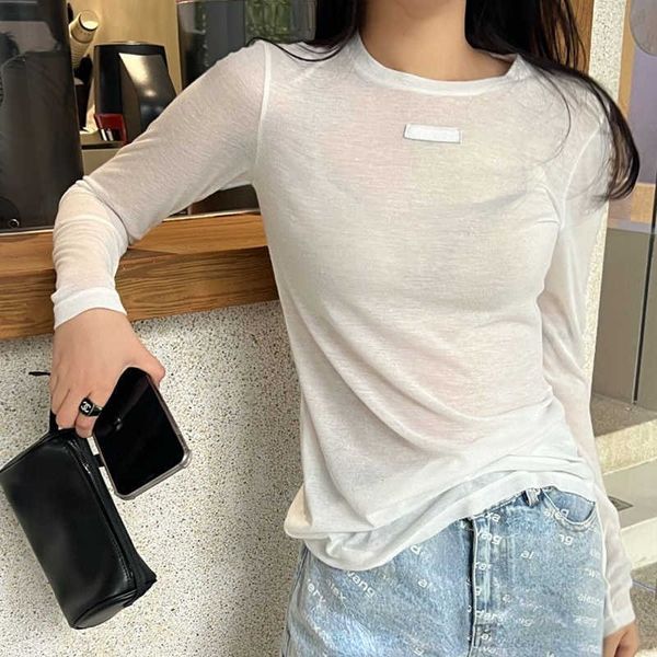 luxury brand miu long sleeved t shirt womens sweatshirt designer round neck t shirts pullover embroidery letters bottoming shirt girl y2k ts, White
luxury brand miu long sleeved t shirt womens sweatshirt designer round neck t shirts pullover embroidery letters bottoming shirt girl y2k ts, White