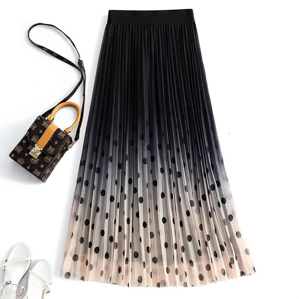 skirts gradient mesh half-body skirt female spring and summer ins fashion high waist long section a word polka dot pleated skirt 230428, Black
skirts gradient mesh half-body skirt female spring and summer ins fashion high waist long section a word polka dot pleated skirt 230428, Black