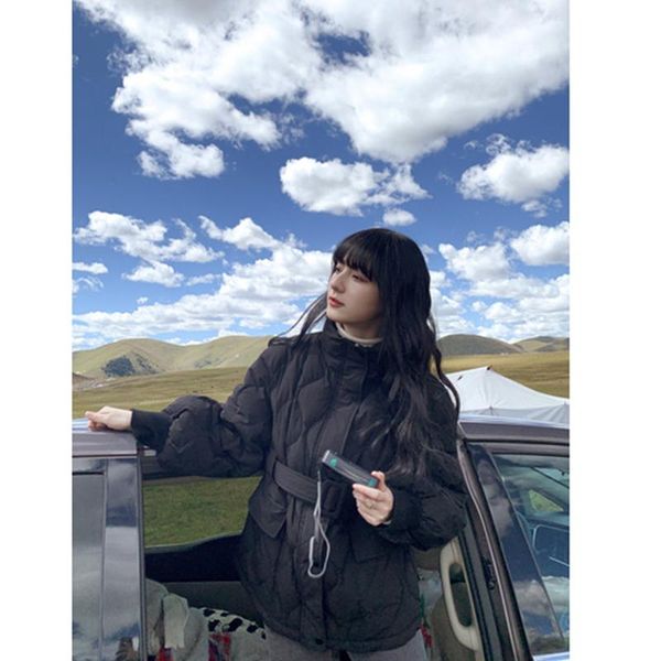 leather women's clothing black down jackets belt slim waist winter new fashion thickening warm female puffer cotton padded outwear
leather women's clothing black down jackets belt slim waist winter new fashion thickening warm female puffer cotton padded outwear
