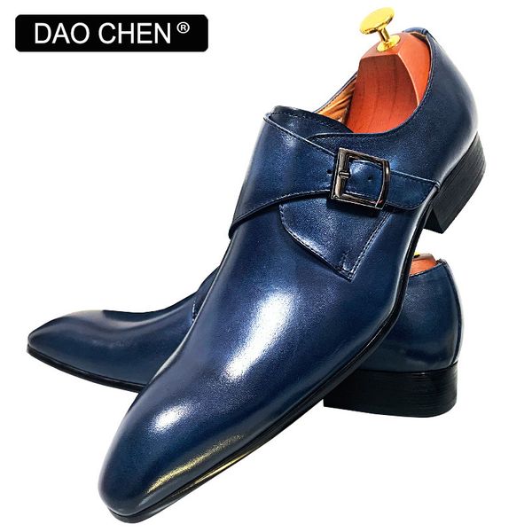 dress shoes daochen men leather shoes black blue monk strap loafers slip on luxury brand casual mens dress shoes wedding office men's s
dress shoes daochen men leather shoes black blue monk strap loafers slip on luxury brand casual mens dress shoes wedding office men's s
