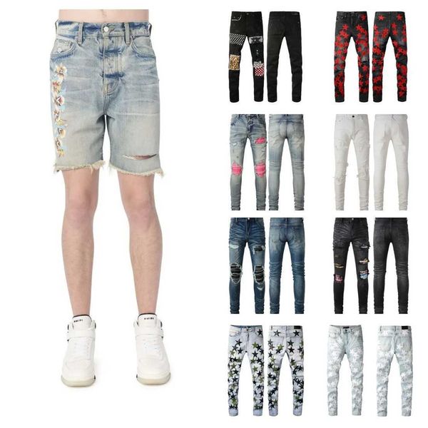 street embroidery 2023 jeans womens for mens designer s jeans pants mens purple high jeans oversize ripped patch denim straight, Blue
street embroidery 2023 jeans womens for mens designer s jeans pants mens purple high jeans oversize ripped patch denim straight, Blue