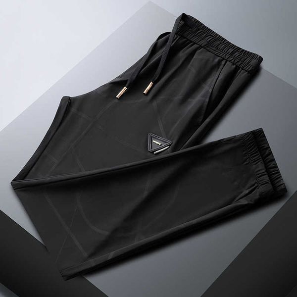 men's pants high end ice silk ultra-thin casual pants for men's loose fitting leggings 2023 summer new trend, Black
men's pants high end ice silk ultra-thin casual pants for men's loose fitting leggings 2023 summer new trend, Black