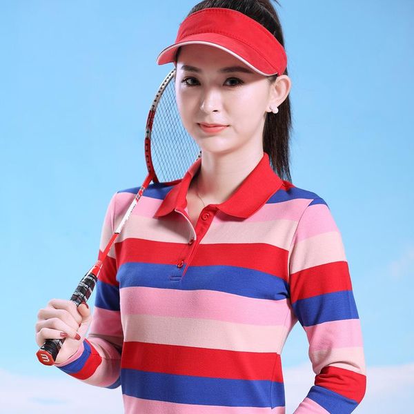 polos ruoru women's striped polo shirts long sleeve turndown collar new spring women polo shirts 2020, White
polos ruoru women's striped polo shirts long sleeve turndown collar new spring women polo shirts 2020, White