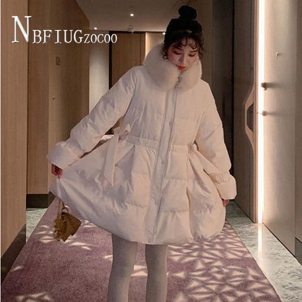 leather 2021 new faux fur collar women parkas long style korean fashion female overcoat, Black
leather 2021 new faux fur collar women parkas long style korean fashion female overcoat, Black