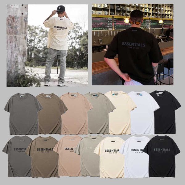 kdlg 2023 men's and women's new t shirt fashion high street brand ess letter casual short sleeve couple large jt6v, White;black
kdlg 2023 men's and women's new t shirt fashion high street brand ess letter casual short sleeve couple large jt6v, White;black