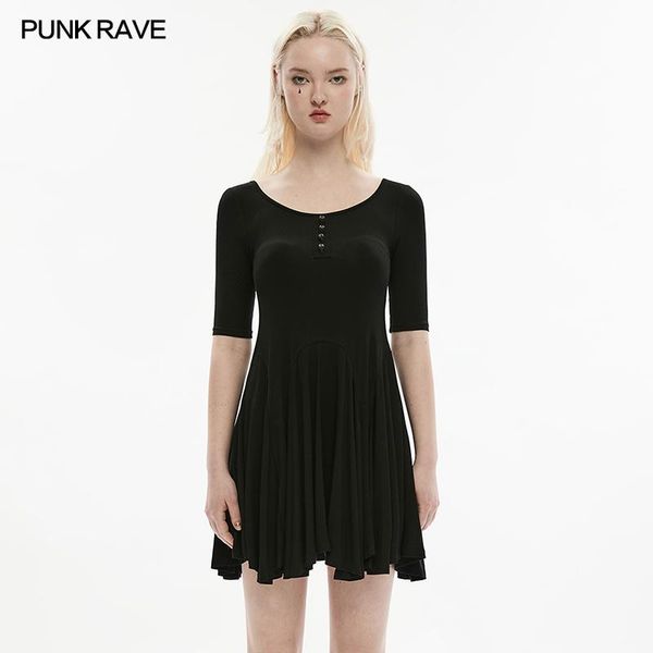 dresses punk rave women's round neck wide hem knitted dress ghost head rivets decoration daily sweet simple black mini dress summer, Black;gray
dresses punk rave women's round neck wide hem knitted dress ghost head rivets decoration daily sweet simple black mini dress summer, Black;gray