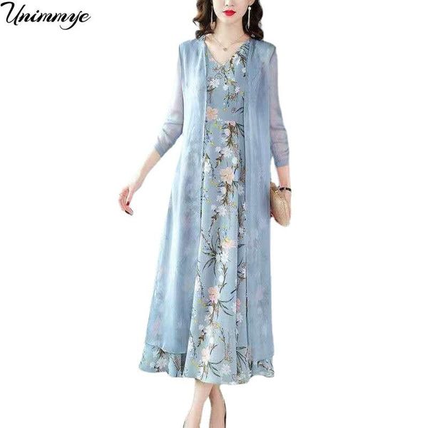 dress 2 piece sets womens outfits dress suits women sets chiffon 2 piece elegant jacket floral print sleeveless korean long dresses y2, White
dress 2 piece sets womens outfits dress suits women sets chiffon 2 piece elegant jacket floral print sleeveless korean long dresses y2, White