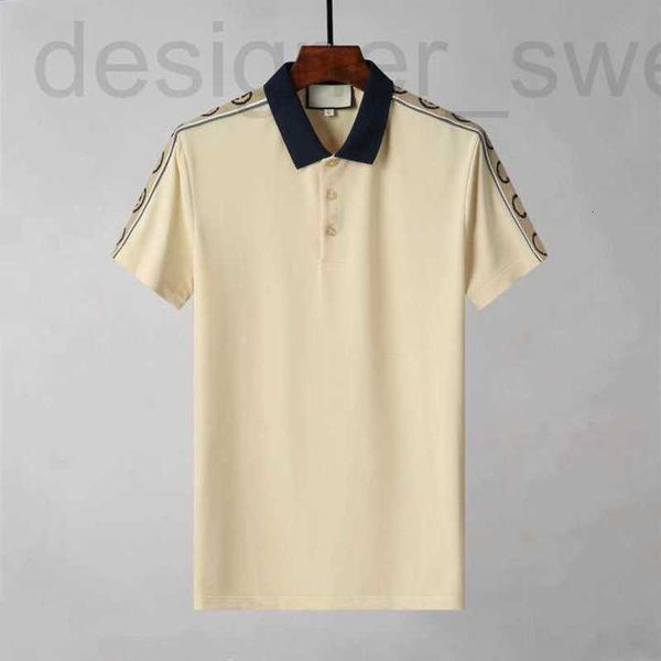 men's polos designer men polo shirt designer mens tee summer sports leisure tees t- lapel slim breathable high-end brand man short sle, White;black
men's polos designer men polo shirt designer mens tee summer sports leisure tees t- lapel slim breathable high-end brand man short sle, White;black