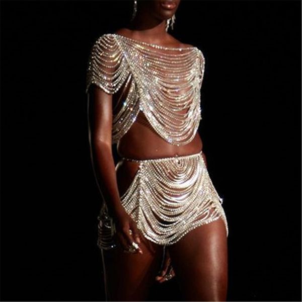 belly chains lingerie kristal rantai bahu dan gaun bra tali kalung pernikahan berlian buatan untuk wanita set seksi pantai bikini perhiasan, Silver
belly chains lingerie kristal rantai bahu dan gaun bra tali kalung pernikahan berlian buatan untuk wanita set seksi pantai bikini perhiasan, Silver