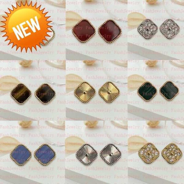 fashion vintage 4/four leaf clover charm stud earrings back mother-of-pearl silver 18k gold plated agate for women girls valentine's mo, Golden;silver
fashion vintage 4/four leaf clover charm stud earrings back mother-of-pearl silver 18k gold plated agate for women girls valentine's mo, Golden;silver