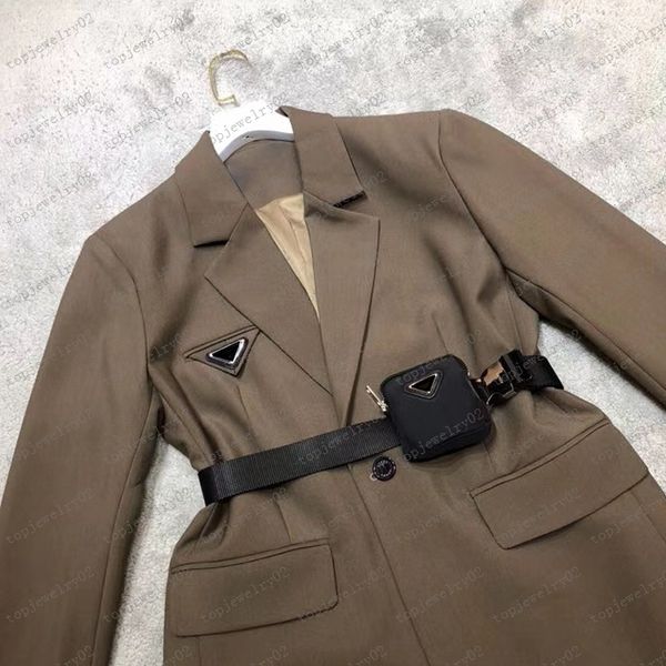 22ss women jacket casual blazers style with belt corset lady slim fashion jackets pocket outwear warm coats s, Black;brown
22ss women jacket casual blazers style with belt corset lady slim fashion jackets pocket outwear warm coats s, Black;brown