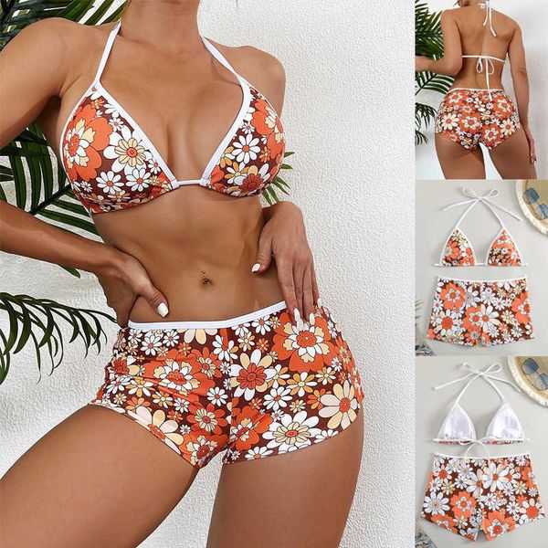 bikini 2023 split swimwear high waist printed split strap style small fresh swimwear for women
bikini 2023 split swimwear high waist printed split strap style small fresh swimwear for women
