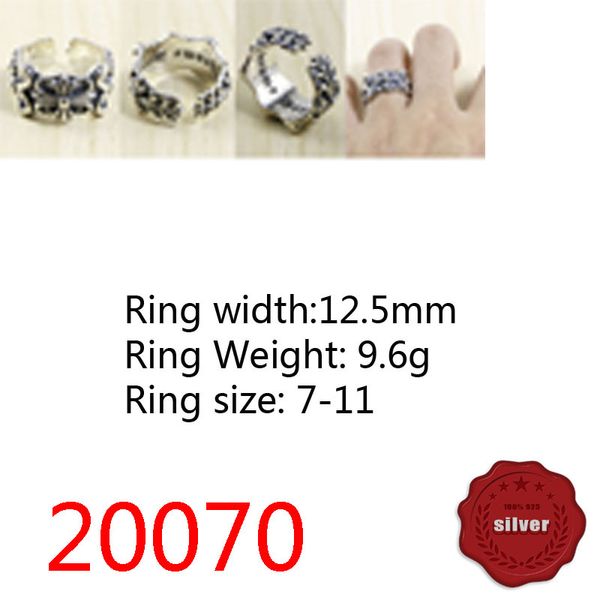 20070 fashion ring cross flower s925 sterling silver open letter personalized index finger youth punk hip hop fashion piece retro
20070 fashion ring cross flower s925 sterling silver open letter personalized index finger youth punk hip hop fashion piece retro