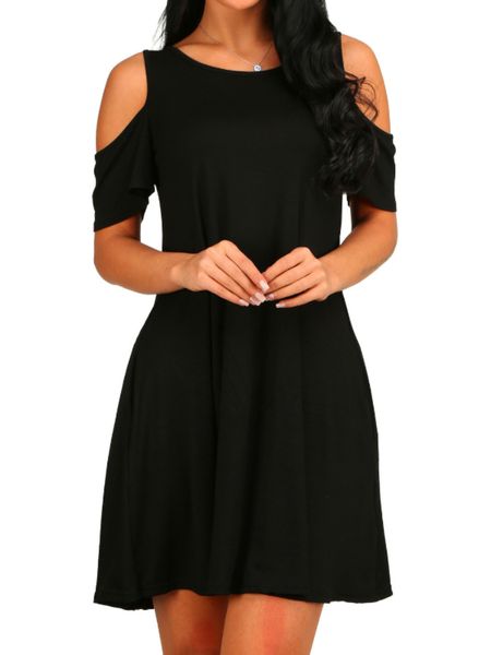 casual dresses elegant vintage off shoulder short sleeves loose women solid color mini club party vestidos 230427, Black;gray
casual dresses elegant vintage off shoulder short sleeves loose women solid color mini club party vestidos 230427, Black;gray