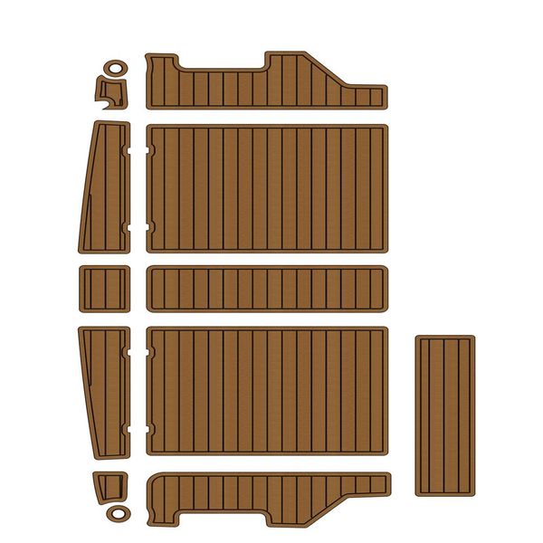1988 bayliner 3288 3270 rear cockpit boat eva faux foam teak deck floor pad mat
1988 bayliner 3288 3270 rear cockpit boat eva faux foam teak deck floor pad mat